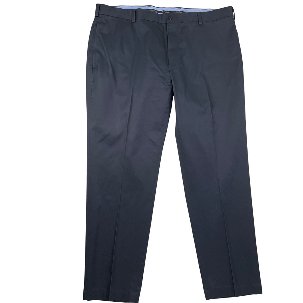 Brooks Brothers Pants Mens W42 L30 Blue Chino Clark Fit Lightweight Trousers
